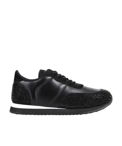 Giuseppe Zanotti Lace Up Sneakers In Black