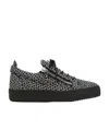 Giuseppe Zanotti Frankie Low-top Sneakers In Black