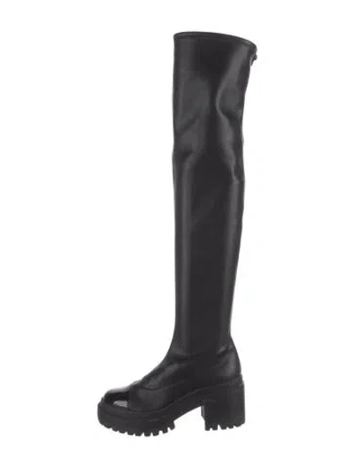 Pre-owned Giuseppe Zanotti Leather Boots In Black