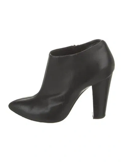 Pre-owned Giuseppe Zanotti Leather Boots In Black