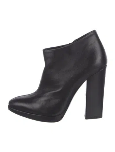 Pre-owned Giuseppe Zanotti Leather Boots In Black