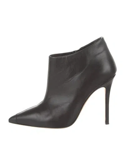 Pre-owned Giuseppe Zanotti Leather Boots In Black