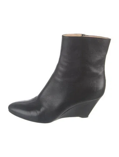 Pre-owned Giuseppe Zanotti Leather Boots In Black