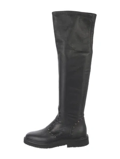 Pre-owned Giuseppe Zanotti Leather Boots In Black