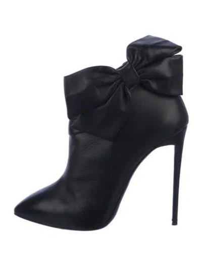 Pre-owned Giuseppe Zanotti Leather Boots In Black