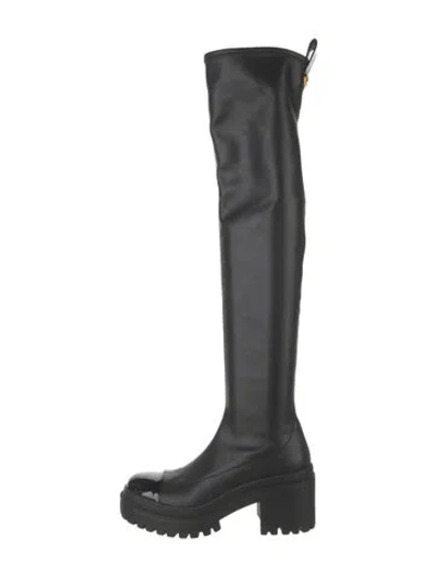 Pre-owned Giuseppe Zanotti Leather Boots In Black