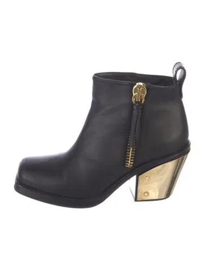 Pre-owned Giuseppe Zanotti Leather Boots In Blue