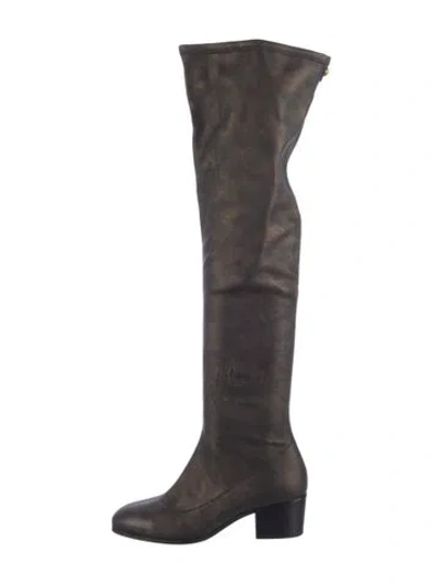 Pre-owned Giuseppe Zanotti Leather Boots In Brown