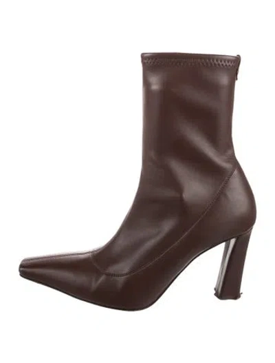 Pre-owned Giuseppe Zanotti Leather Boots In Brown