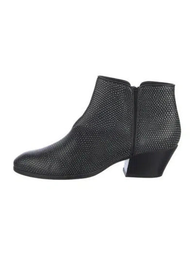 Pre-owned Giuseppe Zanotti Leather Chelsea Boots In Black