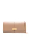 Giuseppe Zanotti Leather Clutch Bag In Pink