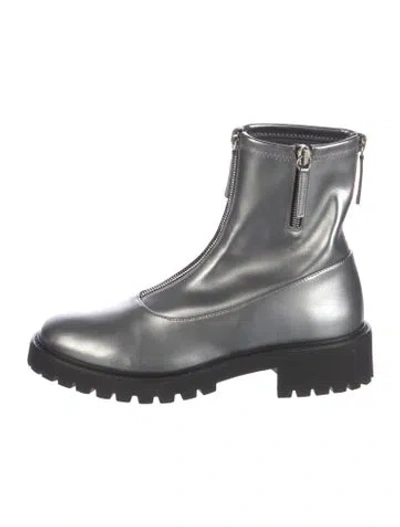 Pre-owned Giuseppe Zanotti Leather Combat Boots