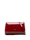 Giuseppe Zanotti Leather Crystal-embellished Bag In Red