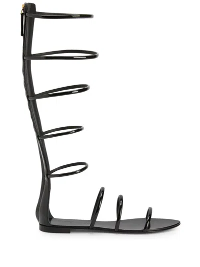 Giuseppe Zanotti Super Intrigo In Black