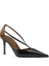 Giuseppe Zanotti Patent Leather Pointed-toe Pumps In Black