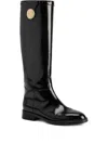 Giuseppe Zanotti Leather Knee-high Boots In Black