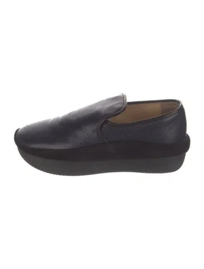 Pre-owned Giuseppe Zanotti Leather Loafer Sneakers In Green