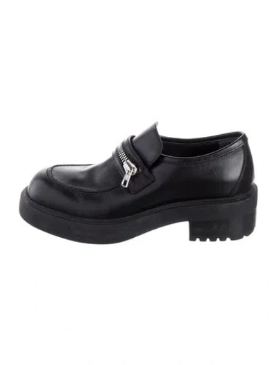 Pre-owned Giuseppe Zanotti Leather Oxfords In Black