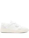 Giuseppe Zanotti Leather Panel Sneakers In White