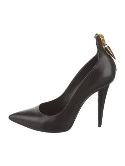 Pre-owned Giuseppe Zanotti Leather Pumps In Black
