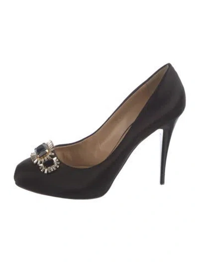 Pre-owned Giuseppe Zanotti Leather Pumps In Black