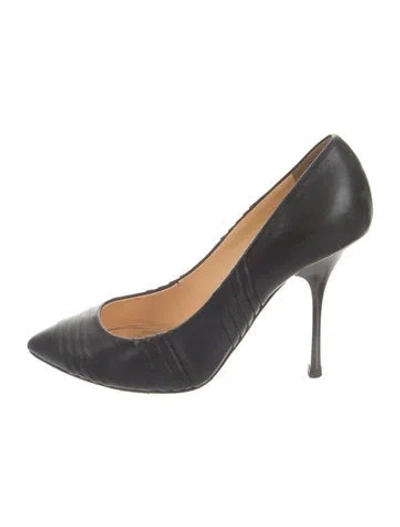 Pre-owned Giuseppe Zanotti Leather Pumps In Black