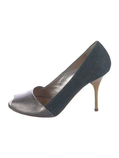 Pre-owned Giuseppe Zanotti Leather Pumps In Blue