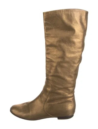 Pre-owned Giuseppe Zanotti Leather Riding Boots