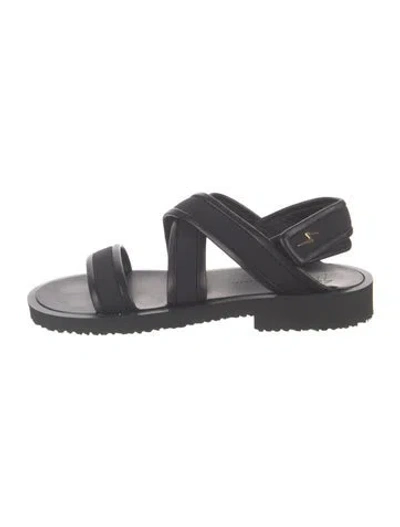 Pre-owned Giuseppe Zanotti Leather Sandals In Black