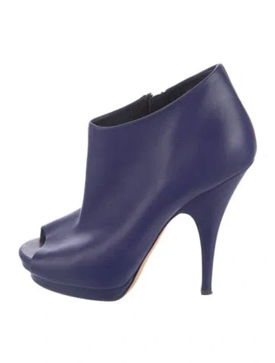Pre-owned Giuseppe Zanotti Leather Sandals In Blue