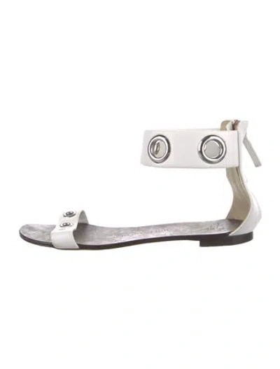 Pre-owned Giuseppe Zanotti Leather Sandals In Brown