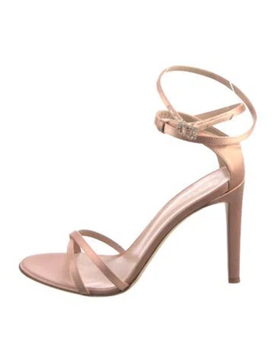 Pre-owned Giuseppe Zanotti Leather Sandals In Neutrals