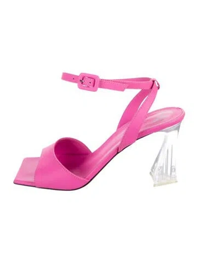 Pre-owned Giuseppe Zanotti Leather Sandals In Pink
