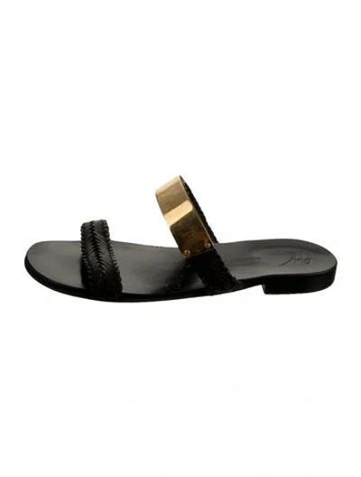 Pre-owned Giuseppe Zanotti Leather Sandals In White