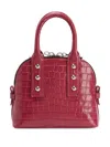 Giuseppe Zanotti Leather Shoulder Bag In Red