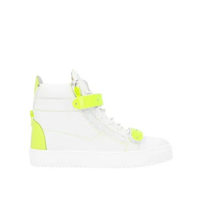 GIUSEPPE ZANOTTI LEATHER SNEAKERS