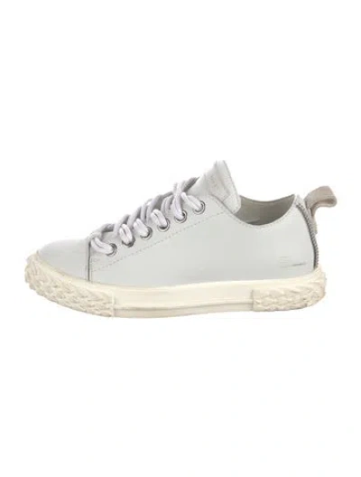 Pre-owned Giuseppe Zanotti Leather Sneakers In Multi