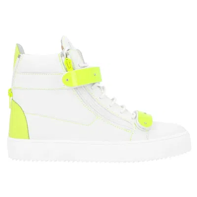 GIUSEPPE ZANOTTI LEATHER SNEAKERS