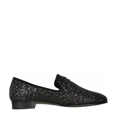 Giuseppe Zanotti Leisure Business Shoes In Black
