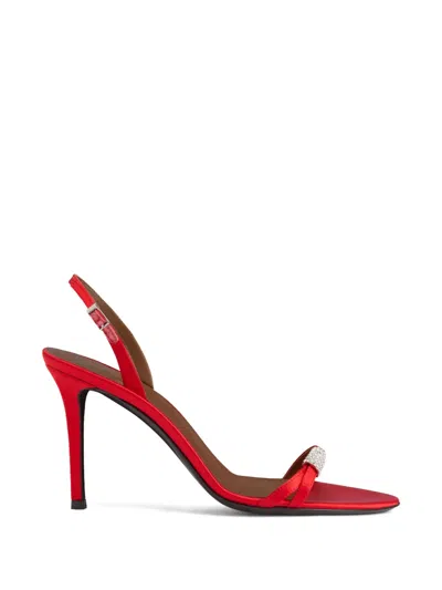 Giuseppe Zanotti Lena Crystal 90 In Red