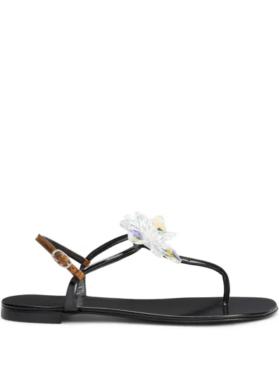 Giuseppe Zanotti Letizia Sandals In Black