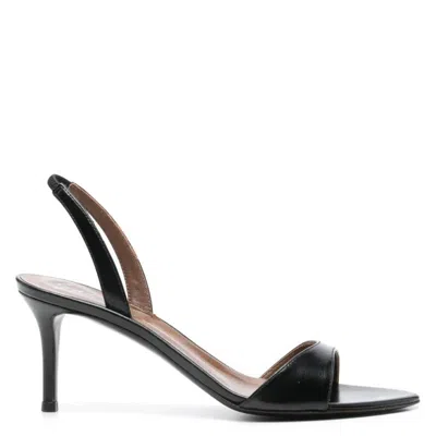 Giuseppe Zanotti Lilibeth Slingback Leather Sandals In Black
