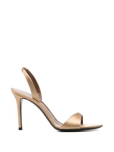 Giuseppe Zanotti Lilibeth Slingback Sandals In Gold