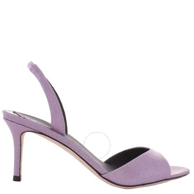 Giuseppe Zanotti Lilibeth Slingback Sandals In Purple