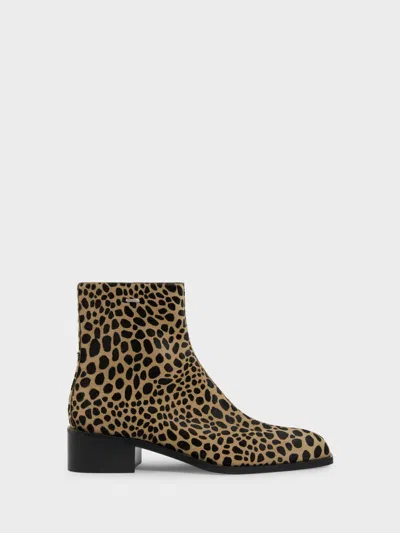 Giuseppe Zanotti Loaded Savage Boot In Animal Print