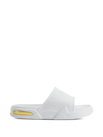 Giuseppe Zanotti Logo Detail Slide In White