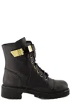 GIUSEPPE ZANOTTI GIUSEPPE ZANOTTI LOGO DETAILED LACE