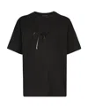 Giuseppe Zanotti Logo-print Cotton T-shirt In Black