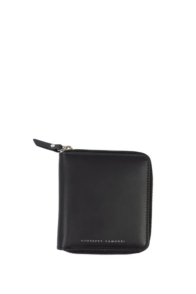 Giuseppe Zanotti paisley-print leather pouch - Black