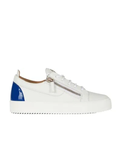 Giuseppe Zanotti Logo Sports Shoes In White